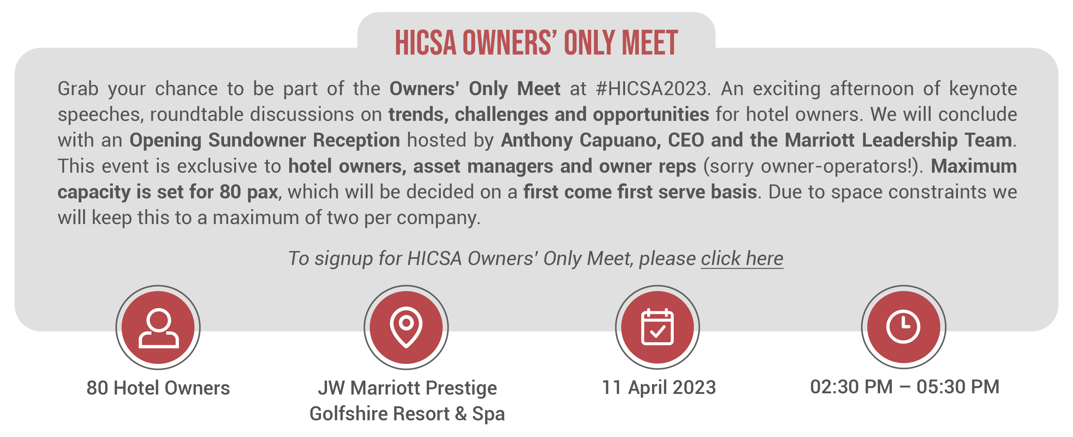 HICSA Owner's Meet